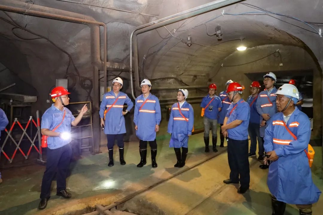 昌江县委书记陈儒茂到海南矿业调研